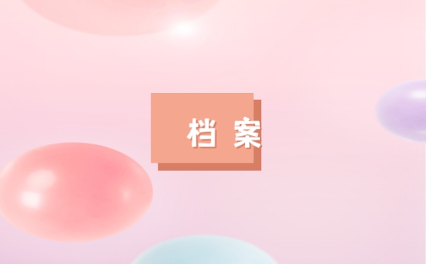 档案