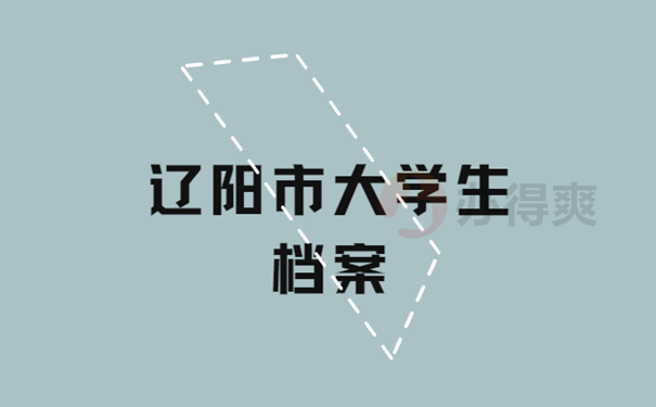 辽阳市大学生档案